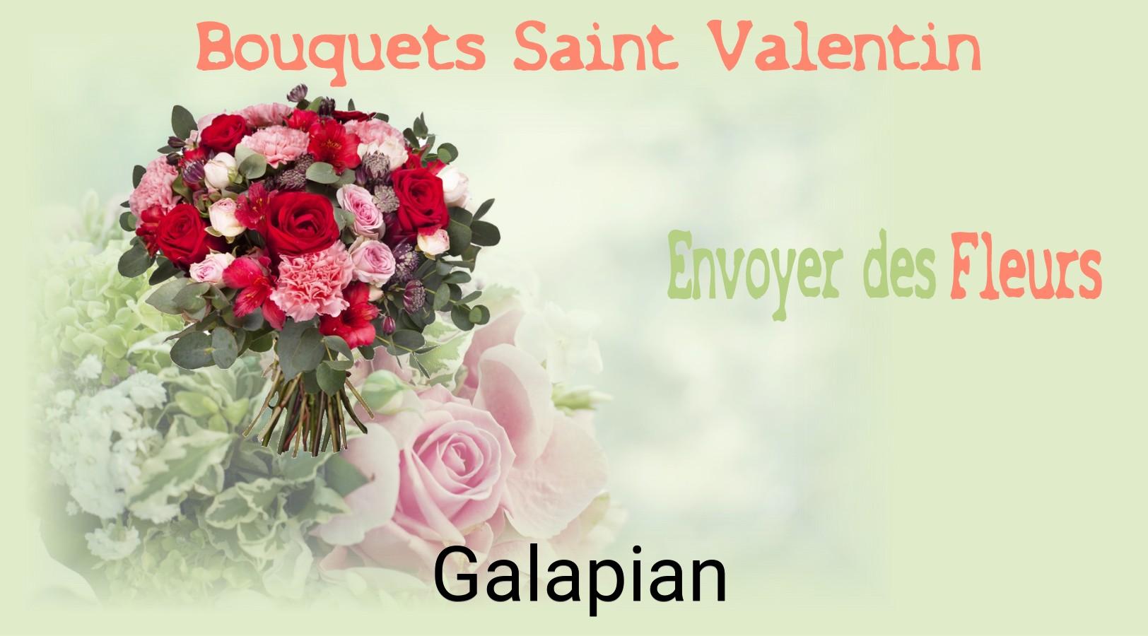Roses de Saint-Valentin livrées à Galapian